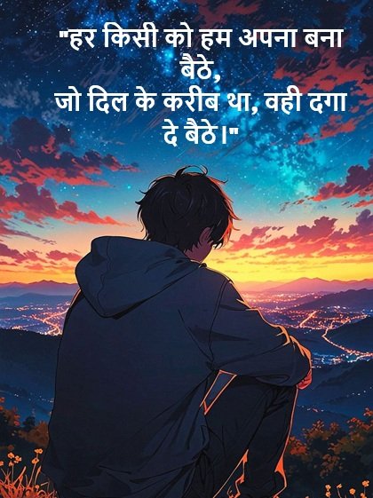 Matlabi Rishte Dhoka Shayari