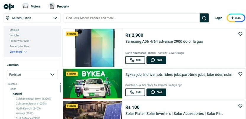 OLX Karachi